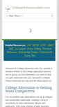 Mobile Screenshot of collegeadmissioninfo.com